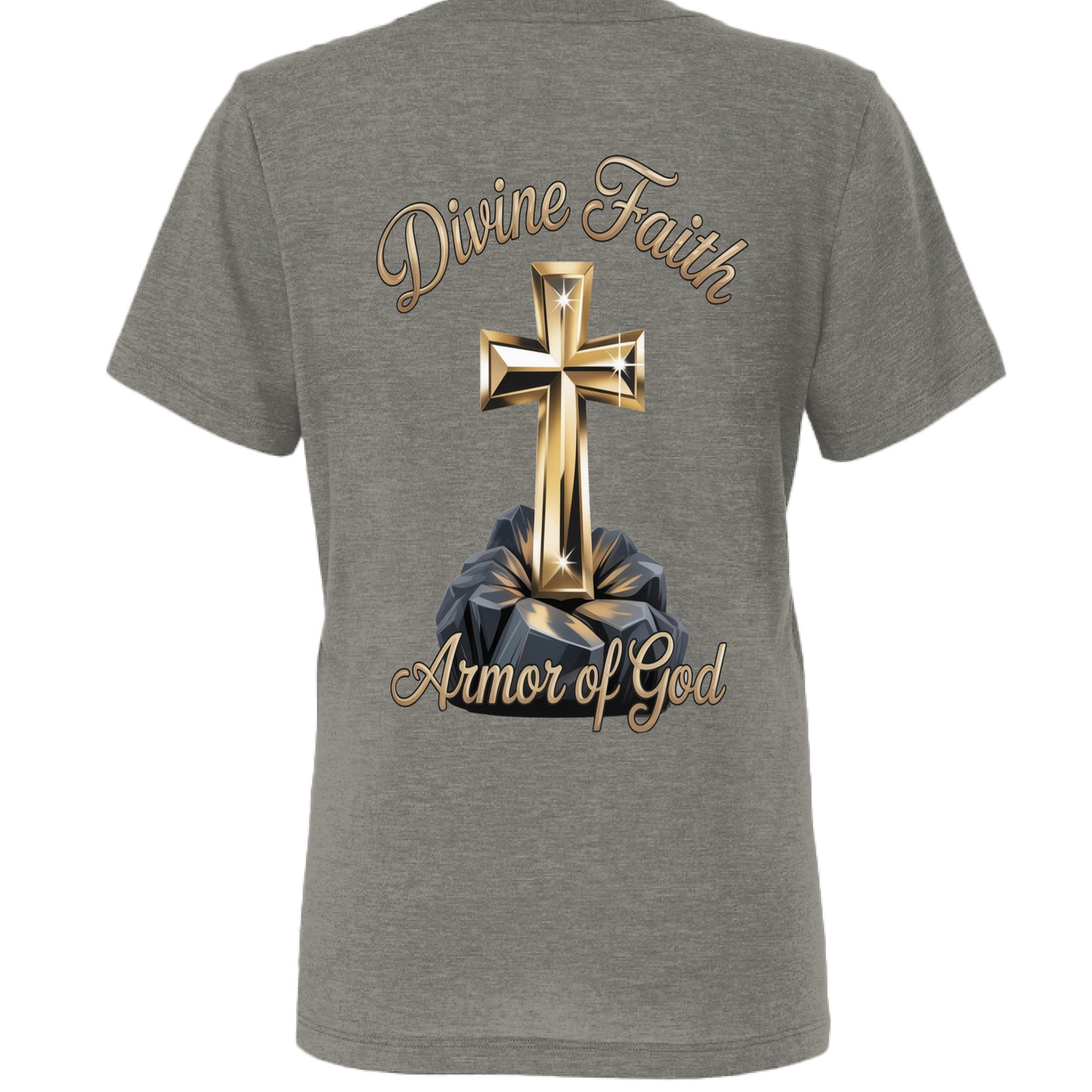 CHAR-BLACK TRIBLEND - BACK