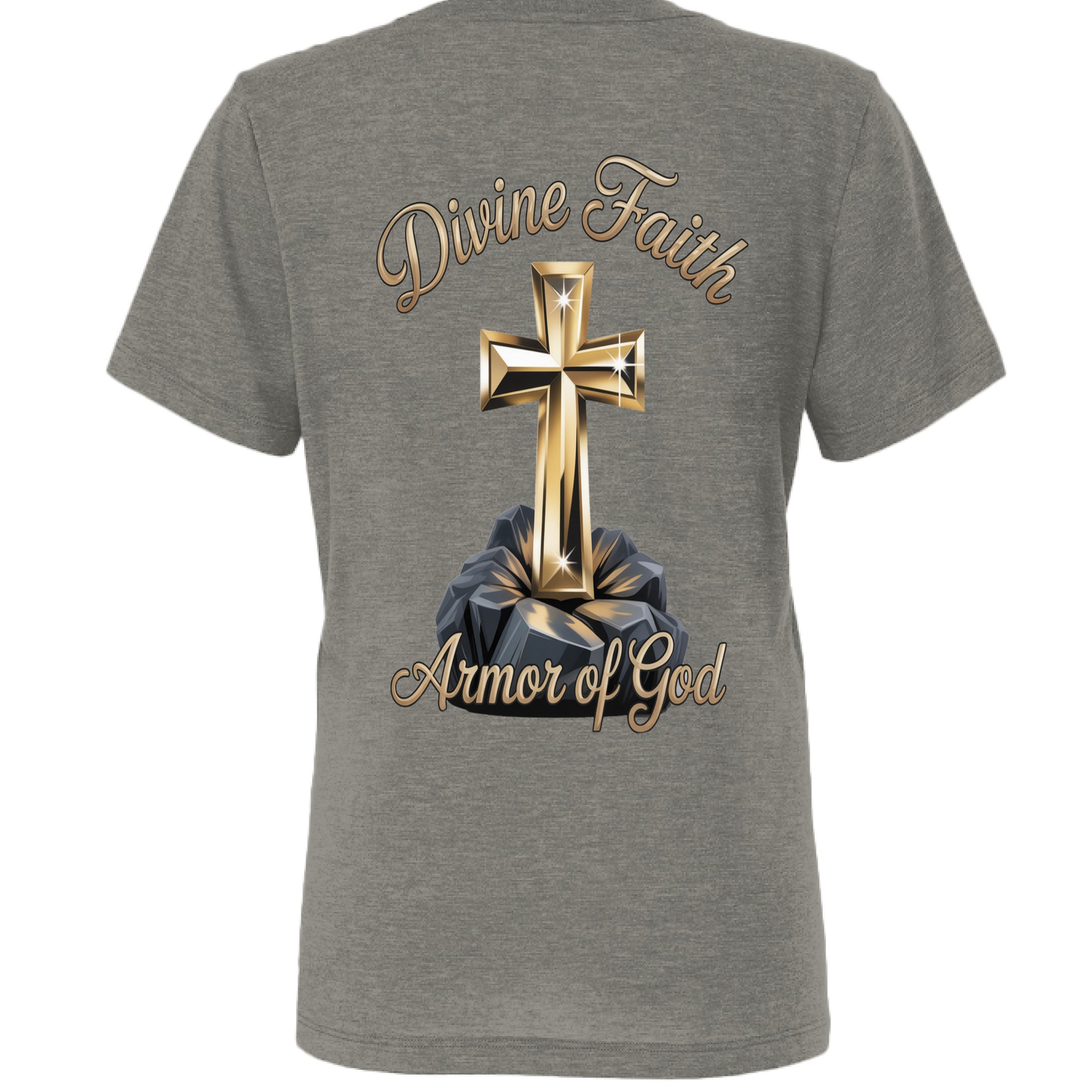 CHAR-BLACK TRIBLEND - BACK