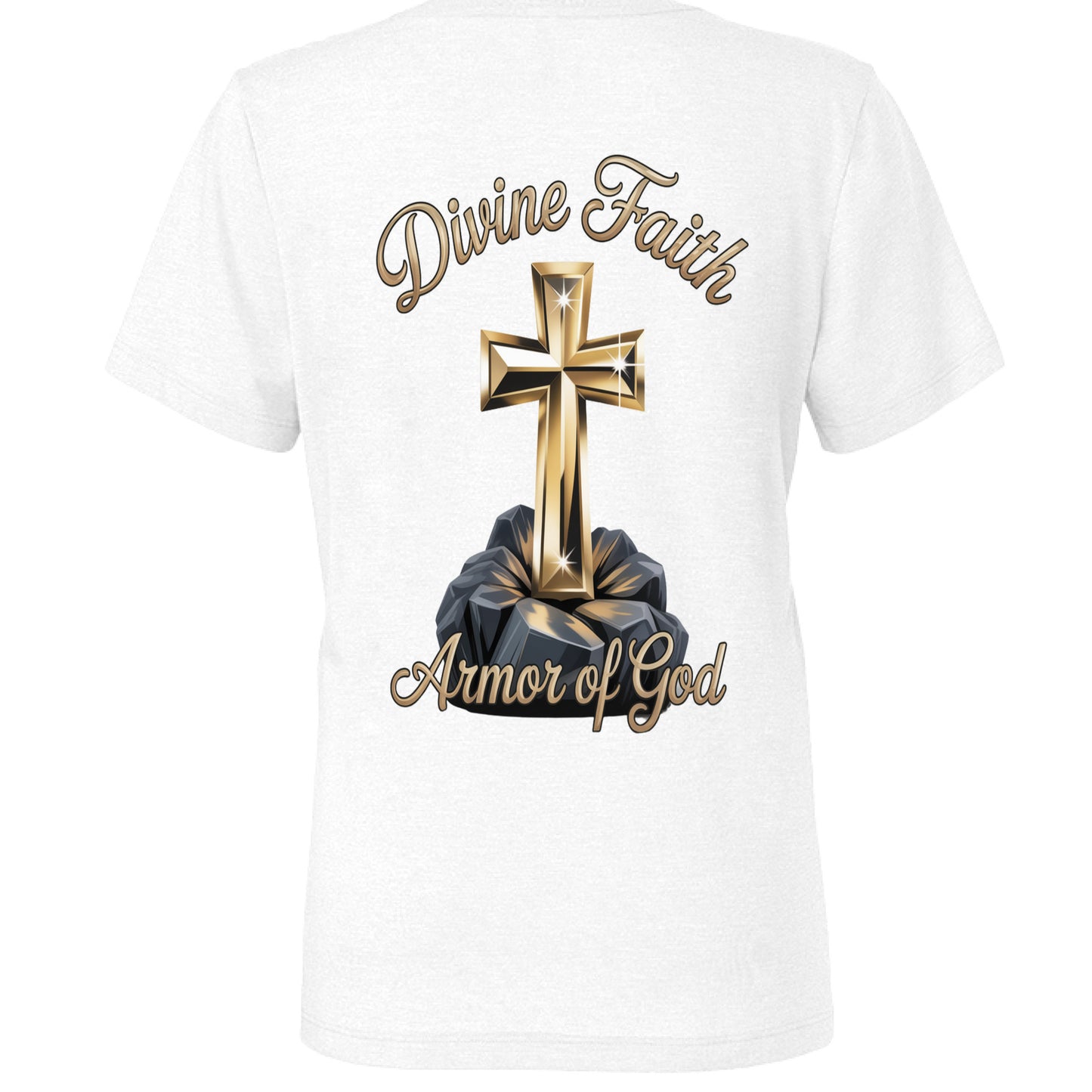 SOLID WHT TRIBELND - BACK