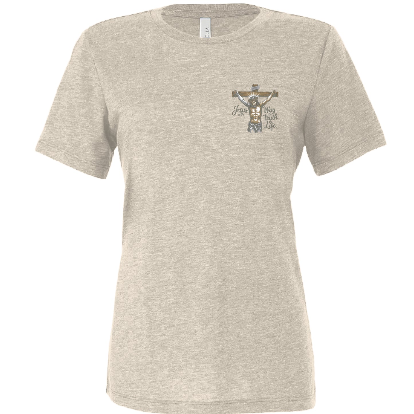 Solid Natural Triblend - FRONT