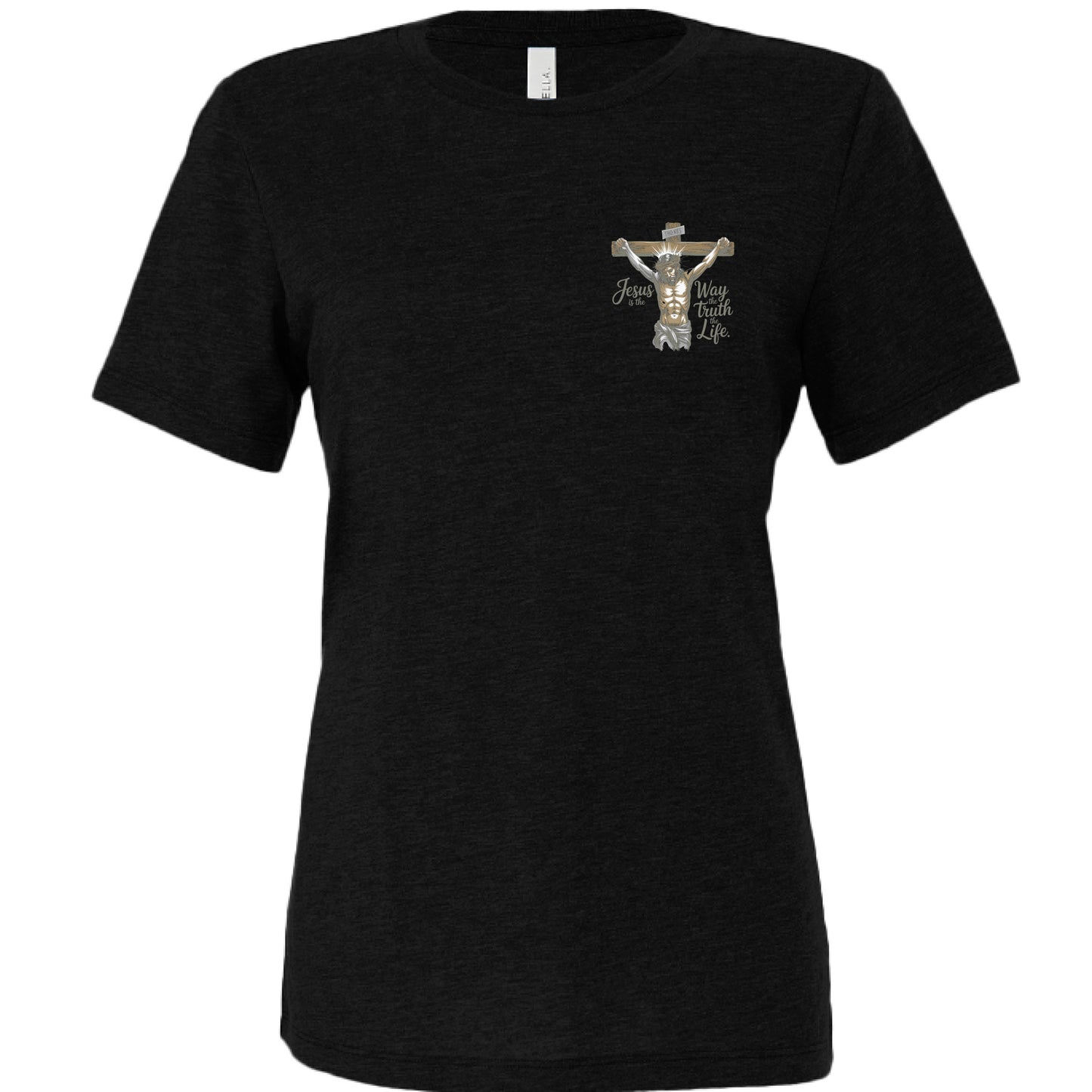 SOLID BLK TRIBLEND - FRONT