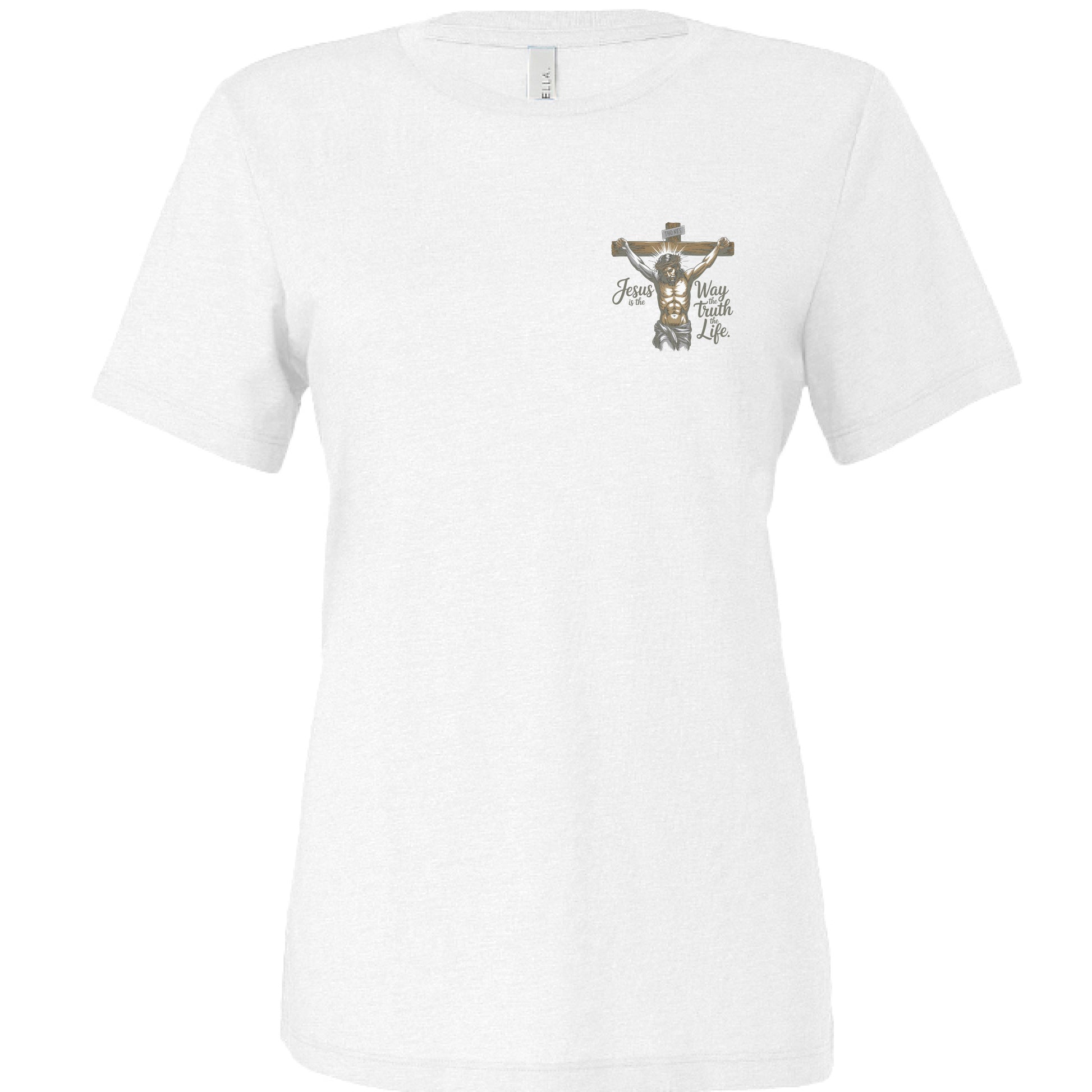 SOLID WHT TRIBELND - FRONT