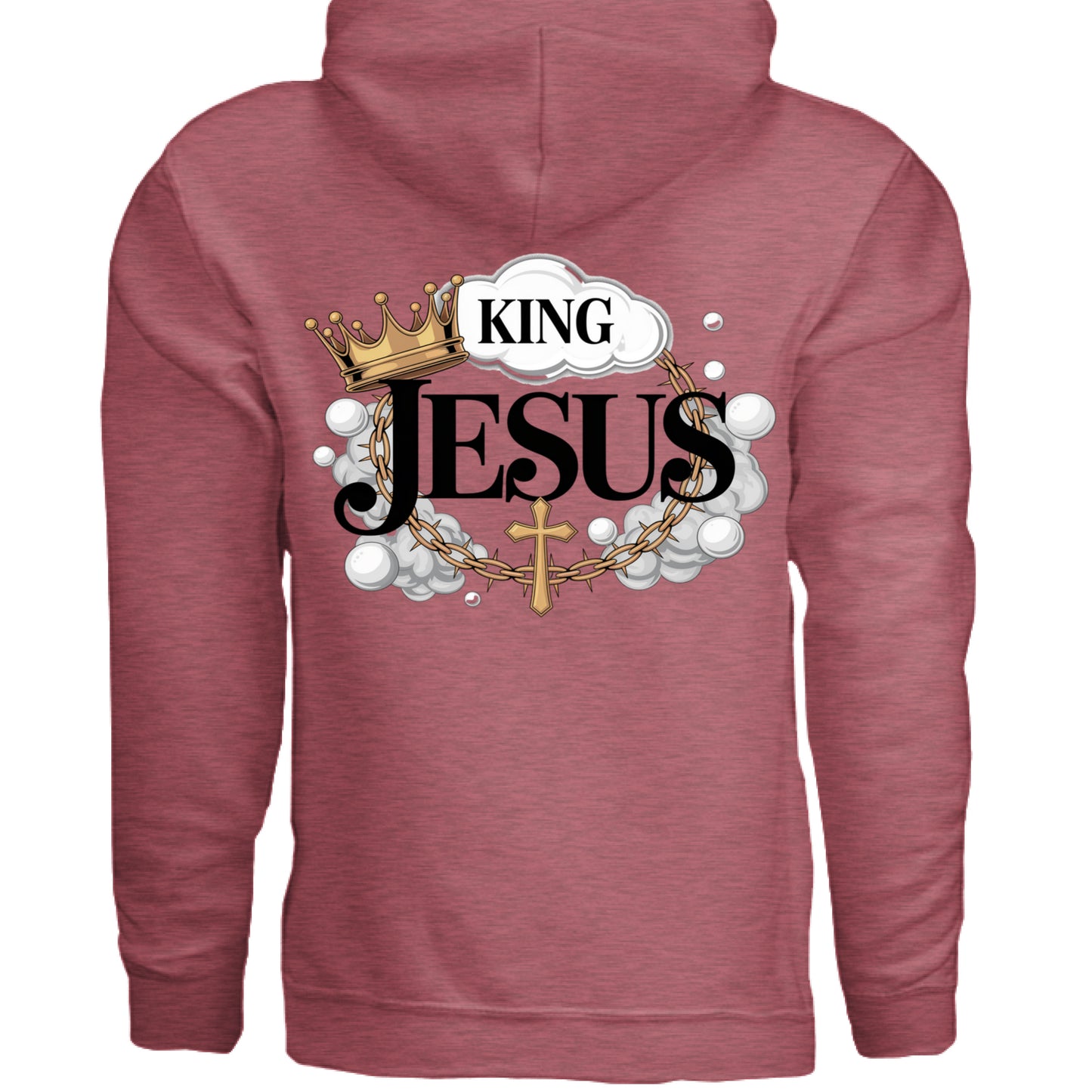 Heather Sport Scarlet Red - BACK