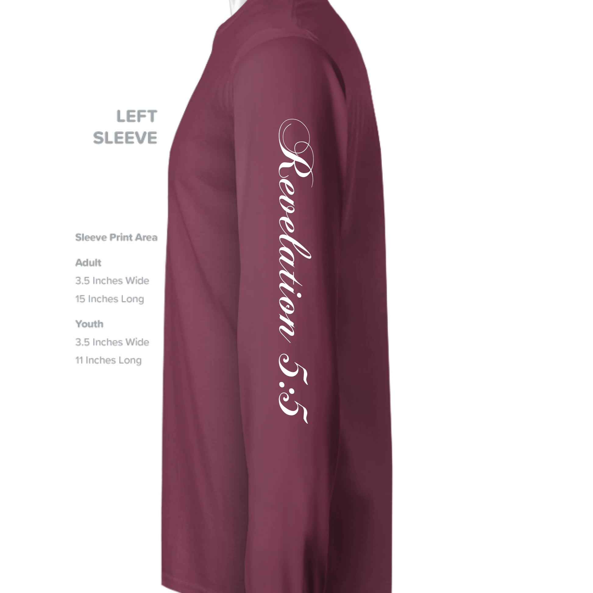 SPORT MAROON - SLEEVE_LEFT