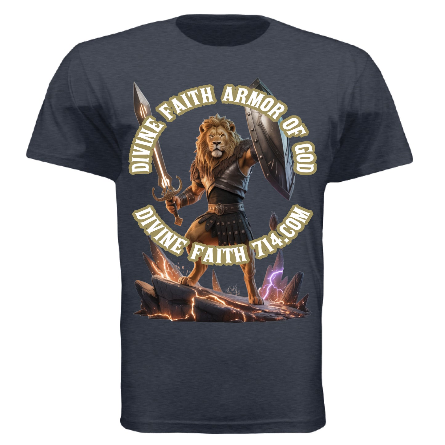 Heather Navy - FRONT