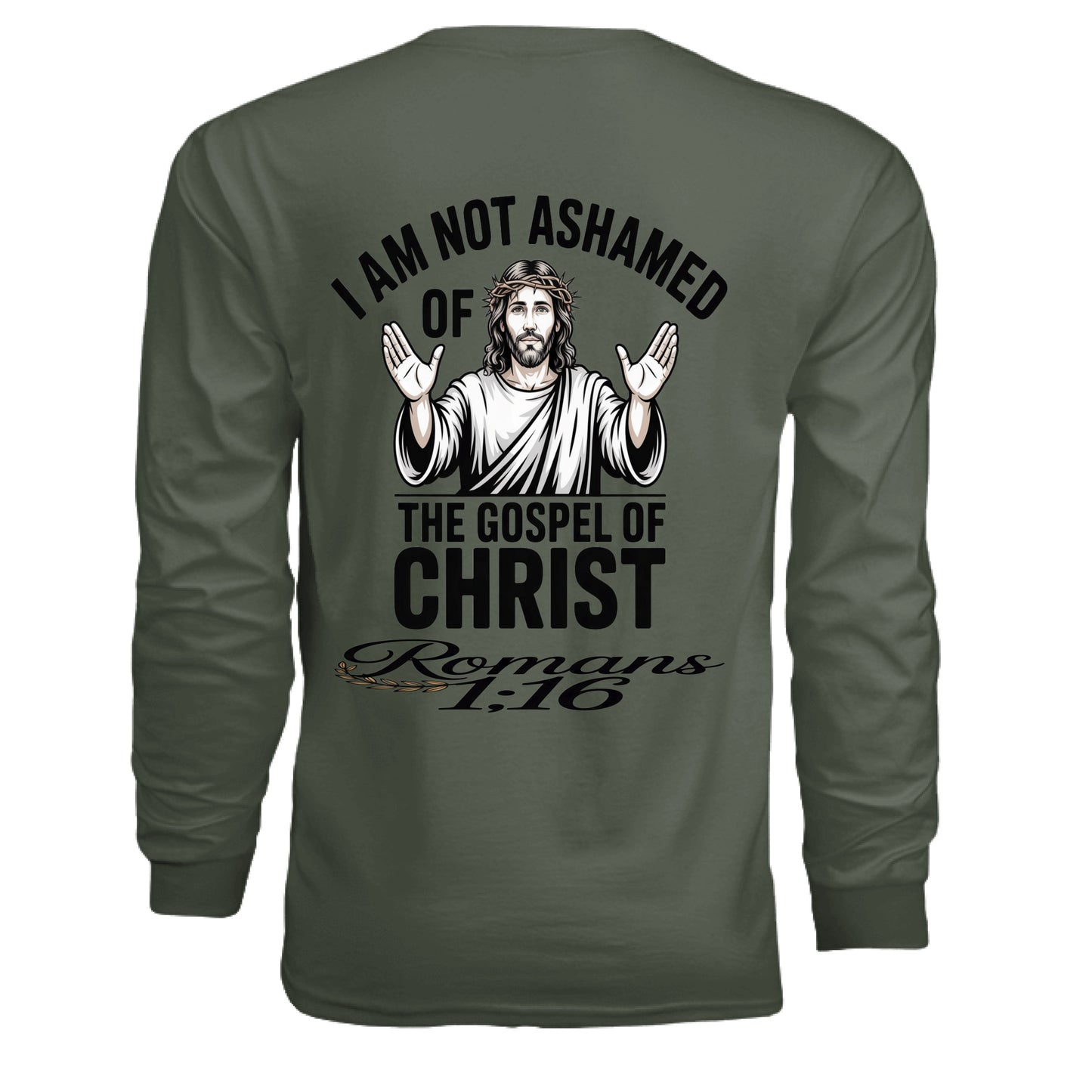 MILITARY GREEN - BACK