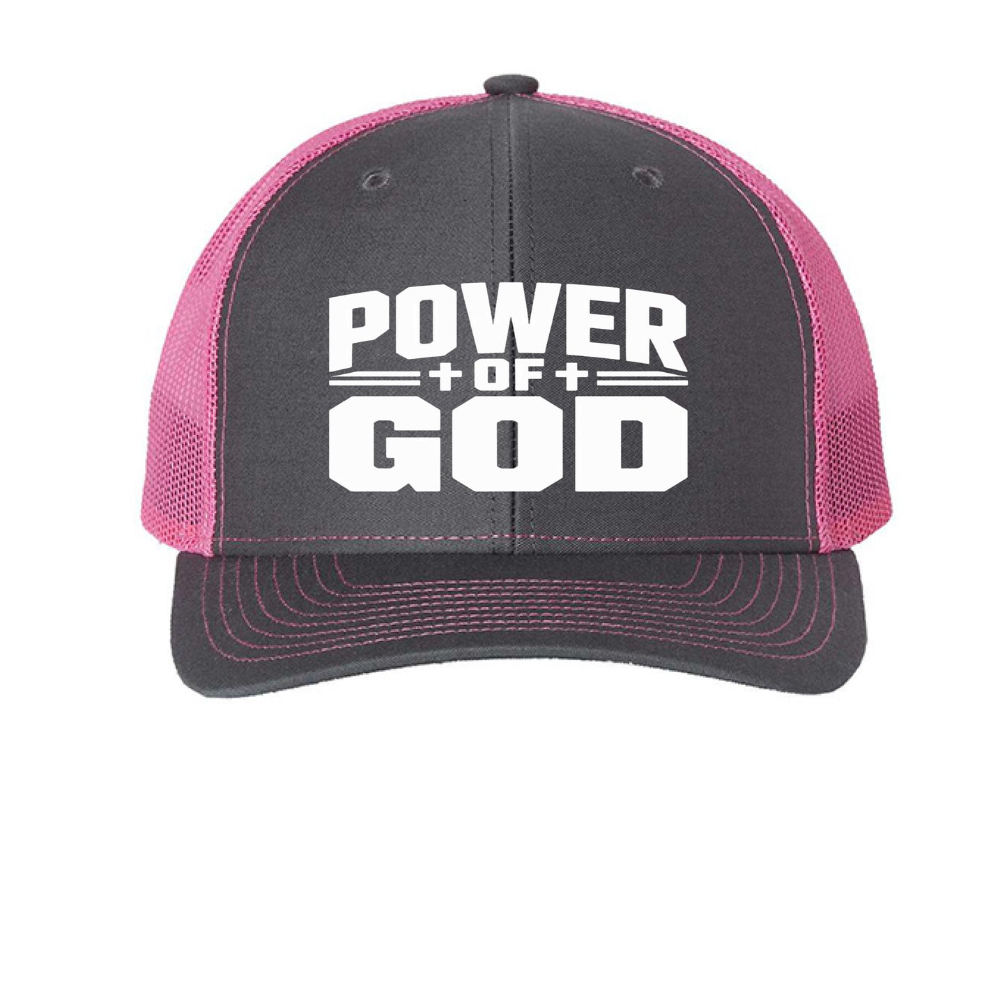 Charcoal/ Neon Pink - FRONT