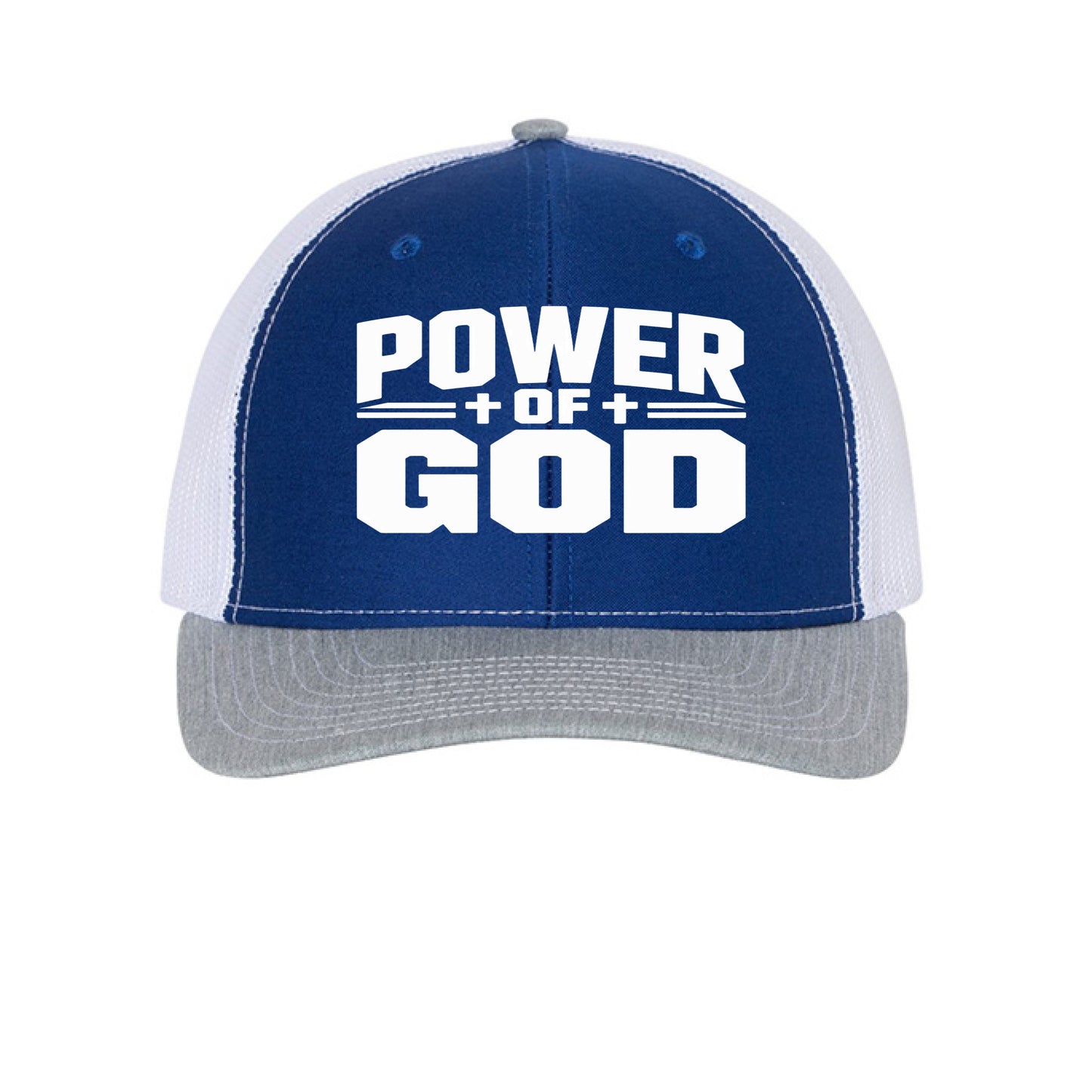 Royal/ White/ Heather Grey - FRONT