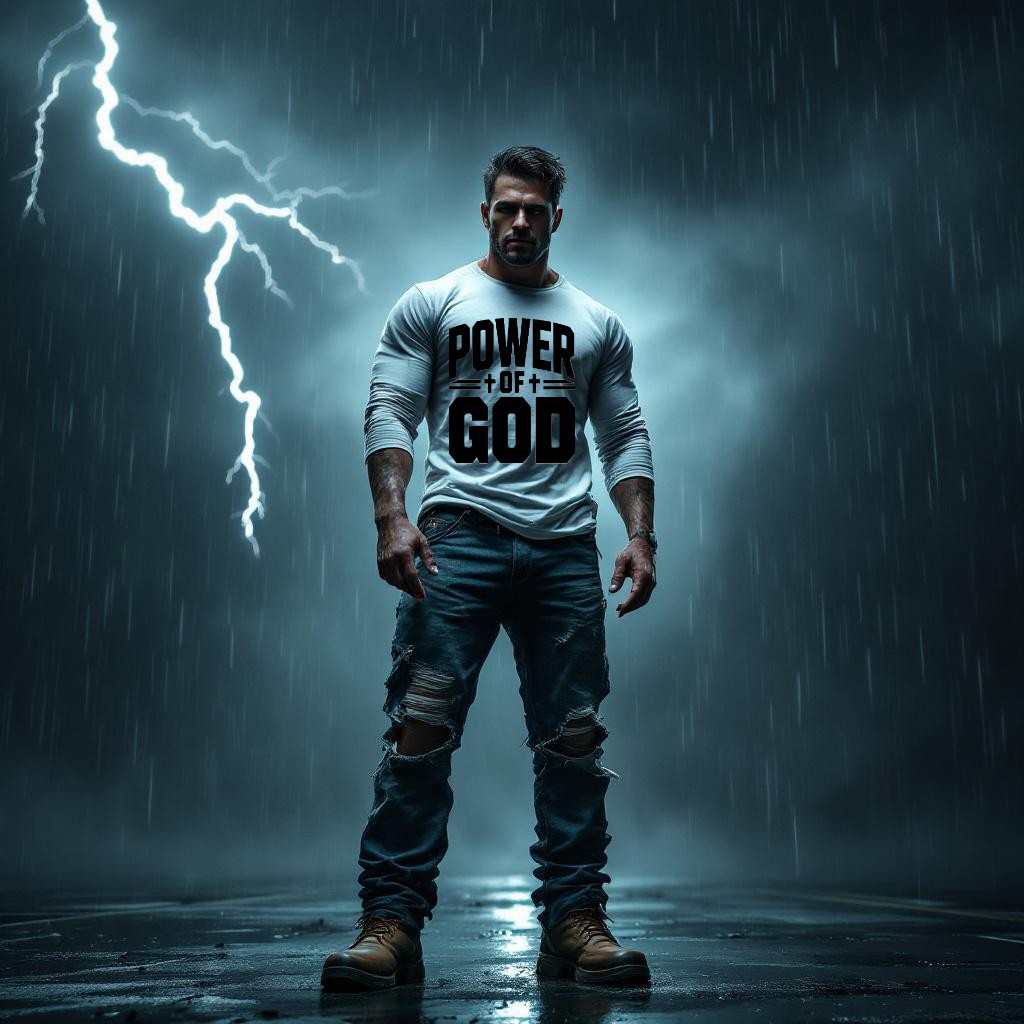 POWER OF GOD Long Sleeve – Divine Faith Armor